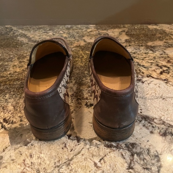 Brown Coach Monogram Loafers - Picture 4 of 7